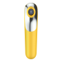 SATISFYER DUAL LOVE VIBRADOR Y SUCCIONADOR CON AIRE PULSADO AMARILLO por sólo 47,96 €