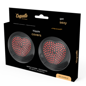 CUBRE PEZONES ROJO / NEGRO por sólo 12,76 €