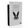 MASCARA CUERO VEGANO CON OREJAS DE CONEJO por sólo 31,96 €