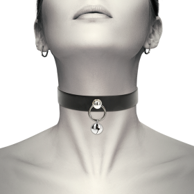 COLLAR CUERO VEGANO ACCESORIO WOMAN CASCABEL por sólo 11,16 €