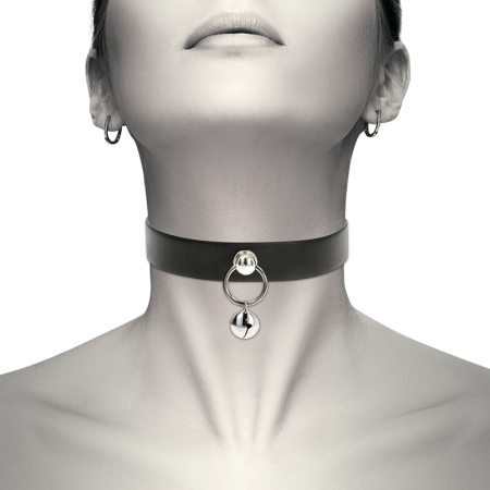 COLLAR CUERO VEGANO ACCESORIO WOMAN CASCABEL por sólo 11,16 €