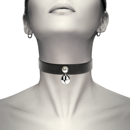 COLLAR CUERO VEGANO ACCESORIO WOMAN CASCABEL por sólo 11,16 €