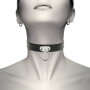 COLLAR CUERO VEGANO ACCESORIO WOMAN FETISH