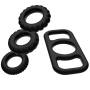 ADDICTED TOYS SET 4 ANILLOS SILICONA PARA EL PENE por sólo 7,12 €