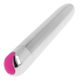 VIBRADOR SILVER RECARGABLE 10 MODOS 18.5 CM