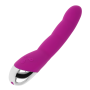Vibrador Curvo OHMAMA Lila 36 Funciones (21.5 cm) | Recargable USB