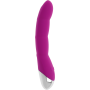 Vibrador Curvo OHMAMA Lila 36 Funciones (21.5 cm) | Recargable USB