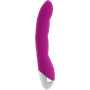 VIBRADOR 6 MODOS Y 6 VELOCIDADES LILA 21.5 CM