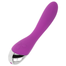 VIBRADOR 6 MODOS Y 6 VELOCIDADES LILA 20.5 CM por sólo 21,52 €
