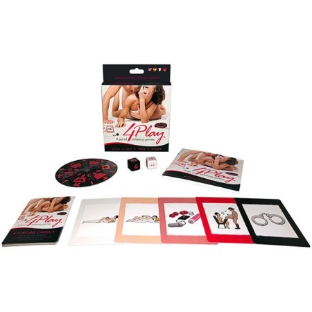 4PLAY SET DE JUEGOS ES/EN/DE/FR por sólo 12,76 €