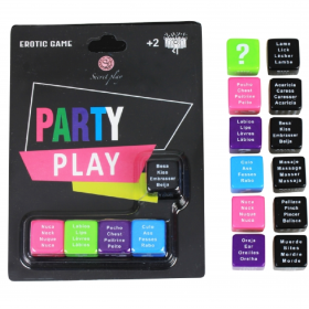SECRETPLAY JUEGO PARTY PLAY 5 DADOS (ES/PT/EN/FR) por sólo 7,16 €