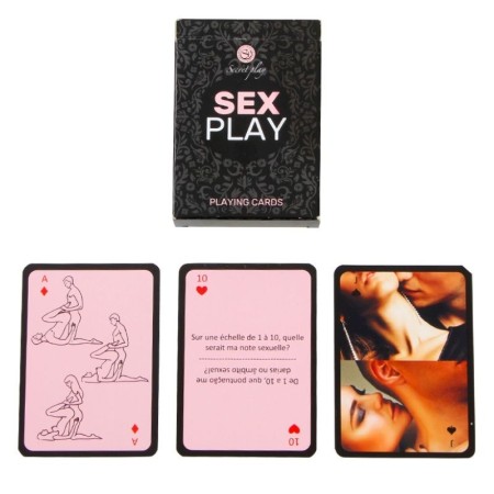 SECRETPLAY JUEGO DE CARTAS SEX PLAY FR/PT por sólo 7,16 €