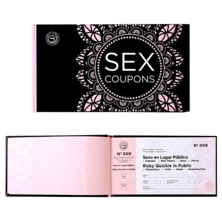 SECREPLAY SEX COUPONS VALES DE CANJE SENSUALES (ES/EN) por sólo 7,16 €