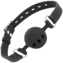 DARKNESS MORDAZA TRANSPIRABLE SILICONA NEGRO por sólo 15,16 €