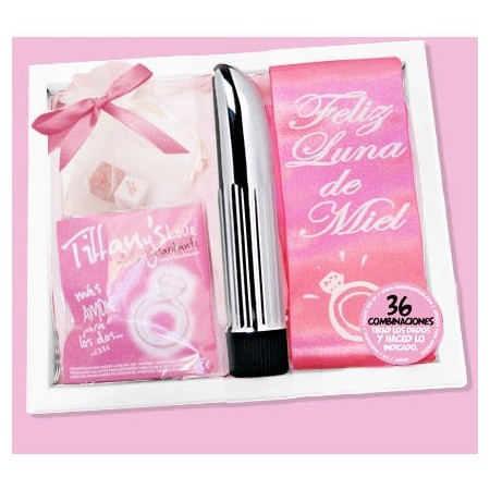 KIT EROTICO FELIZ LUNA DE MIEL por sólo 26,39 €