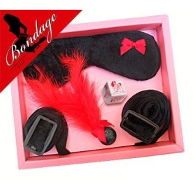 KIT ANTIFAZ BONDAGE NEGRO por sólo 12,72 €