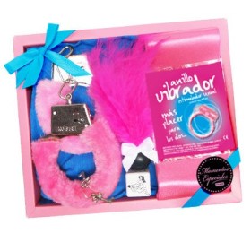 KIT EROTICO PLUMERO/ANILLO VIBRATOR (ROSA) por sólo 23,12 €