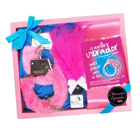 KIT EROTICO PLUMERO/ANILLO VIBRATOR (ROSA) por sólo 23,12 €