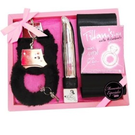 KIT EROTICO VIBRADOR ANILLO TIFFANYS SILICONA por sólo 23,92 €