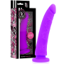 DELTA CLUB - TOYS DILDO LILA SILICONA MEDICA 17 CM -O- 3 CM sólo 24.95€