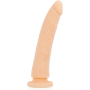 DILDO NATURAL SILICONA MEDICA 23 X 4.5 CM