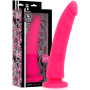 DILDO ROSA SILICONA MEDICA 23 X 4.5 CM