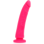 DILDO ROSA SILICONA MEDICA 23 X 4.5 CM