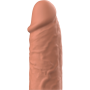 VIRILXL EXTENSION DE PENE SILICONE V3 MARRON