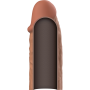 VIRILXL EXTENSION DE PENE SILICONE V3 MARRON por sólo 31,96 €
