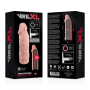 VIRILXL EXTENSION DE PENE SILICONE V5 NATURAL