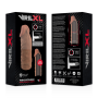 VIRILXL EXTENSION DE PENE SILICONE V5 MARRON por sólo 39,96 €