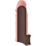 VIRILXL EXTENSION DE PENE SILICONE V7 NATURAL por sólo 43,96 €