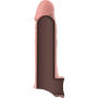 VIRILXL EXTENSION DE PENE SILICONE V9 NATURAL por sólo 43,96 €