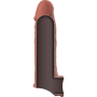 VIRILXL EXTENSION DE PENE SILICONE V9 MARRÓN por sólo 43,96 €