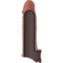 VIRILXL EXTENSION DE PENE SILICONE V9 MARRÓN