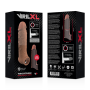 VIRILXL EXTENSION DE PENE SILICONE V9 MARRÓN