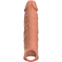 VIRILXL EXTENSION DE PENE SILICONE V9 MARRÓN