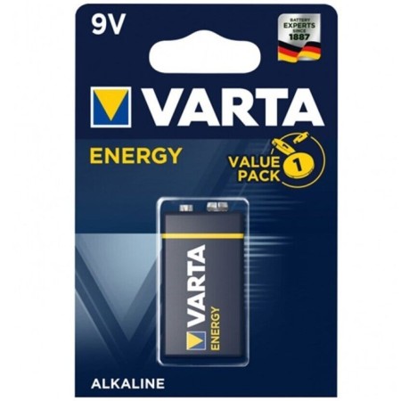 VARTA ENERGY PILA ALCALINA 9V LR61 BLISTER*1 por sólo 2,00 €