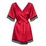 SENSUELIA PEIGNOIR ROJO S/M