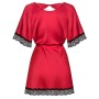 SENSUELIA PEIGNOIR ROJO S/M