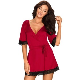 OBSESSIVE - SENSUELIA PEIGNOIR ROJO L/XL por sólo 40,99 €