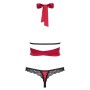 SENSUELIA SET DOS PIEZAS ROJO L/XL