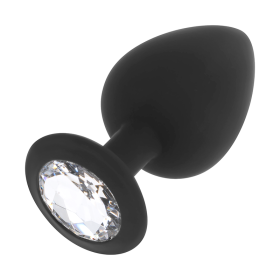 PLUG ANAL SILICONA DIAMOND TALLA M - 8 CM por sólo 5,56 €
