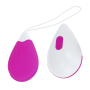 HUEVO VIBRADOR 10 MODOS - LILA Y BLANCO por sólo 25,20 €
