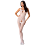 PASSION BS078 BODYSTOCKING TALLA UNICA BLANCO