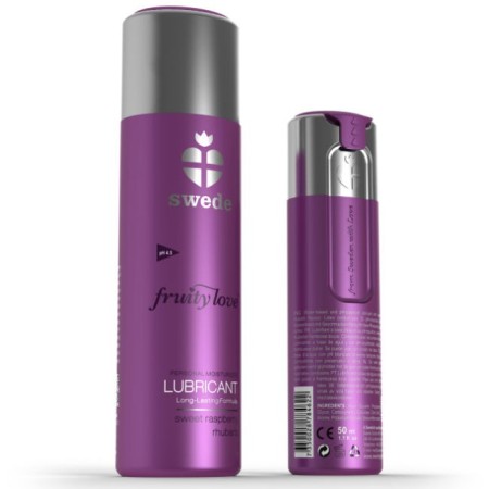 SWEDE FRUITY LOVE LUBRICANTE FRAMBUESAS Y ACELGA ROJA 100 ML por sólo 10,36 €