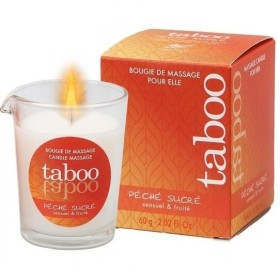 TABOO VELA DE MASAJE PARA ELLA PECHE SUCRE AROMA NECTARINA por sólo 11,96 €
