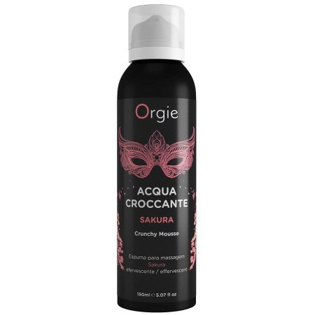 ORGIE CREMA DE MASAJE EFERVESCENTE AROMA SAKURA 150 ML por sólo 18,96 €