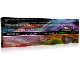 SANINEX INCIENSO ERÓTICO 20 STICKS por sólo 7,92 €