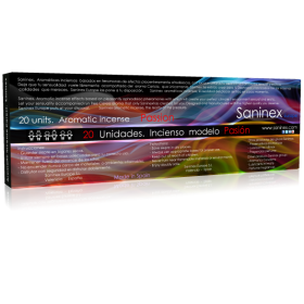 SANINEX INCIENSO AROMÁTICO PASIÓN 20 STICKS por sólo 7,92 €